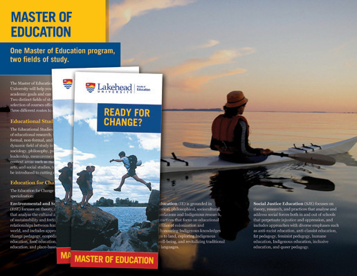 Masters of Education Brochure