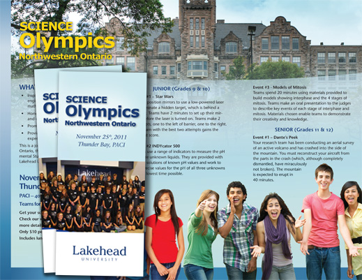 Science Olympics Brochure