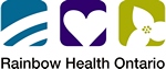 Rainbow Health Ontario logo