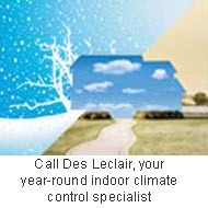 Indoor climate control year-round