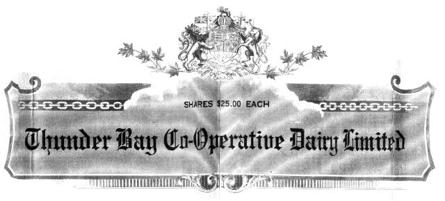 Thunder Bay Co-op Dairy