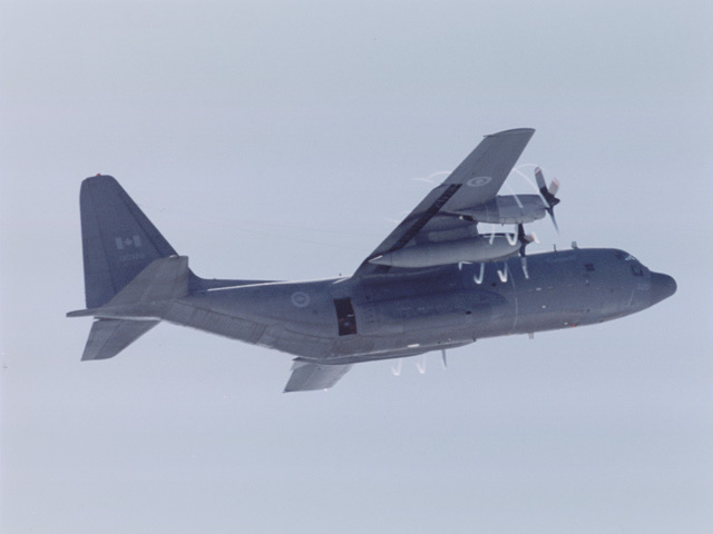 Hercule saircraft in flight