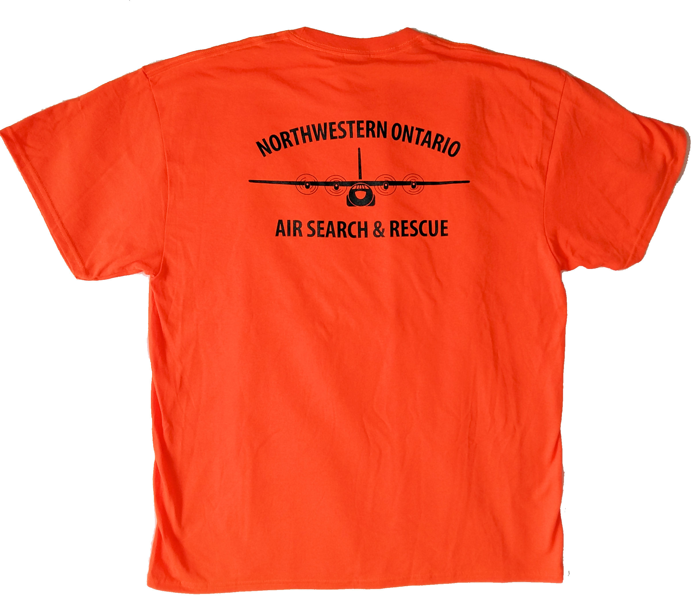 Orange Tshirt back