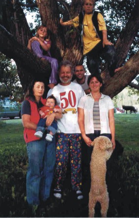 Family Picture:  Markus, Deborah, Vera, Lucas, Dustin, Riley & Eric