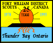 Anniversary District Badge